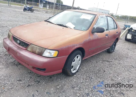 1998 Nissan Sentra Gxe/Xe z USA, uszkodzony, nr VIN 3N1AB41D3WL055368